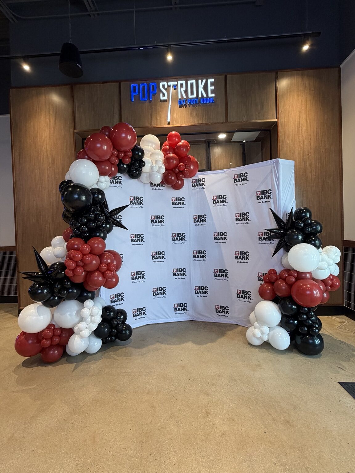 Fundraising Activation event installation