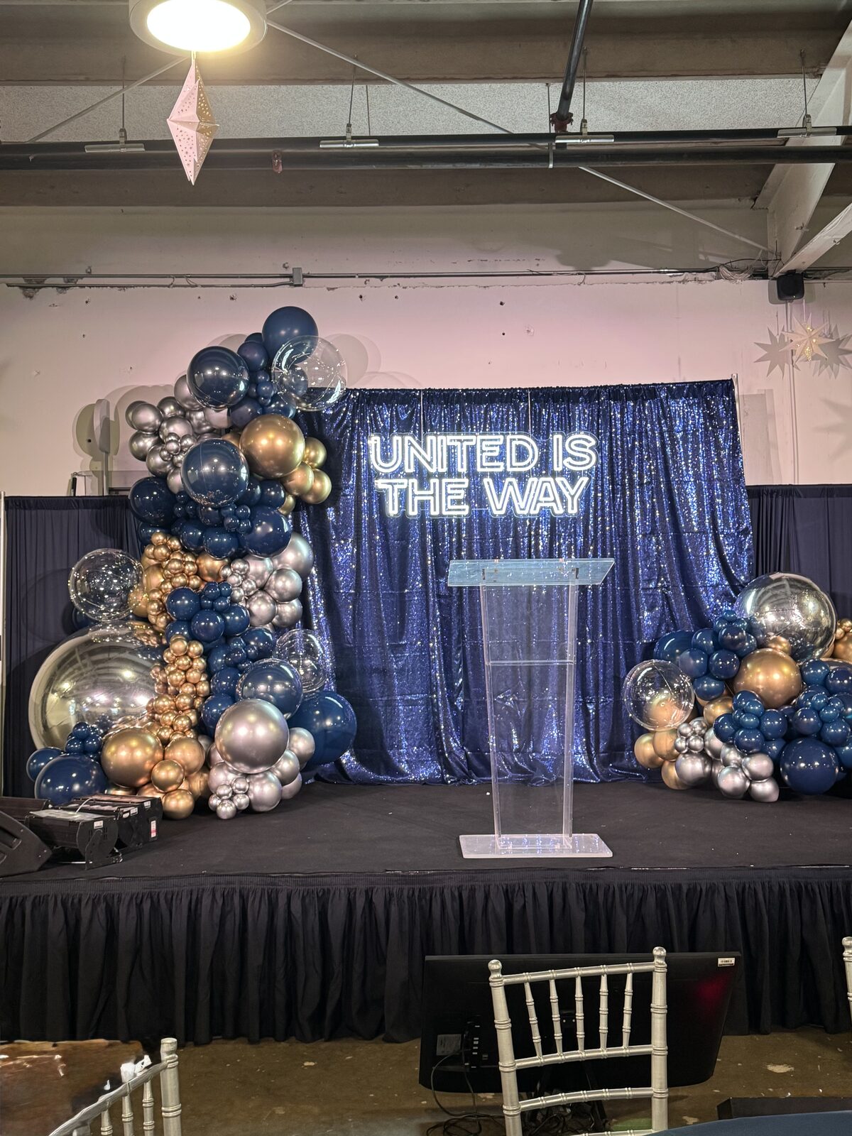 Illuminating Impact event installation